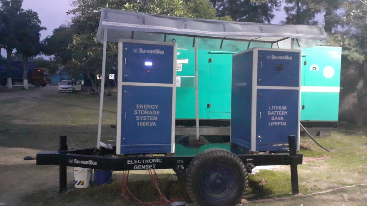 LFP lithium energy-storage system for home solar in India