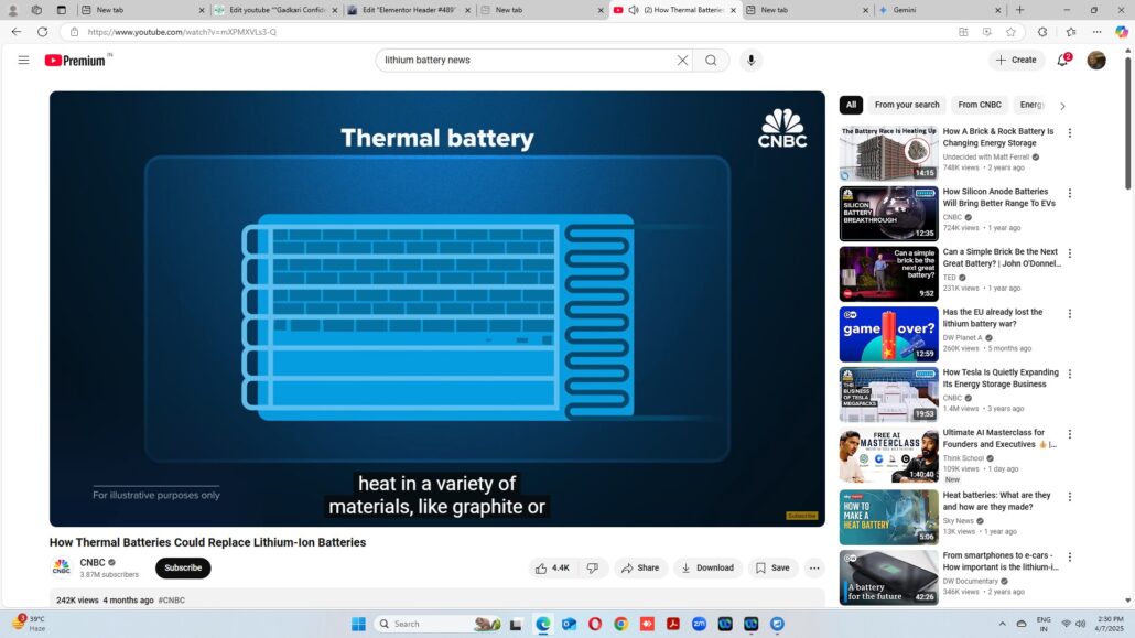How Thermal Batteries Could Replace Lithium-Ion Batteries